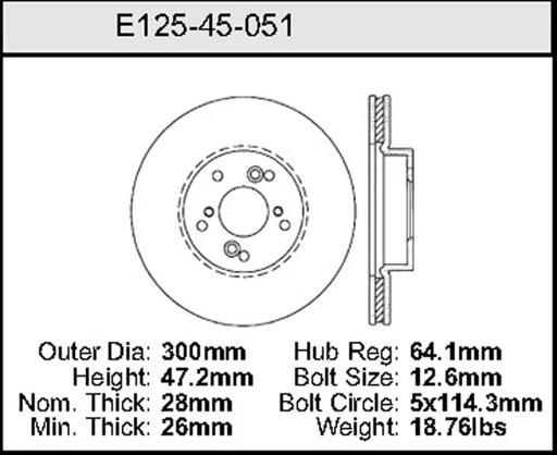 Bendix - BENE12545051 - E12545051