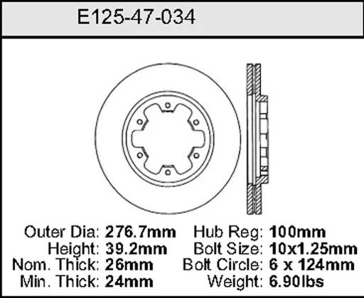 Bendix - BENE12547034 - E12547034