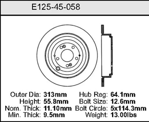 Bendix - BENE12545058 - E12545058