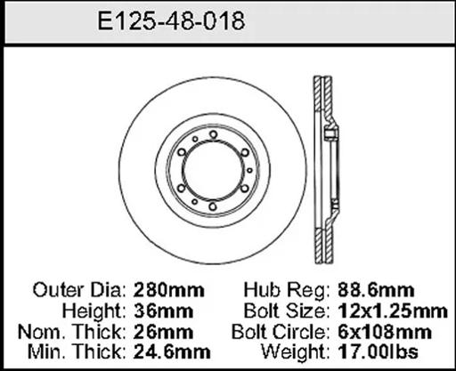 Bendix - BENE12548018 - E12548018