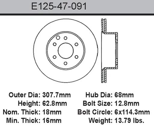Bendix - BENE12547091 - E12547091
