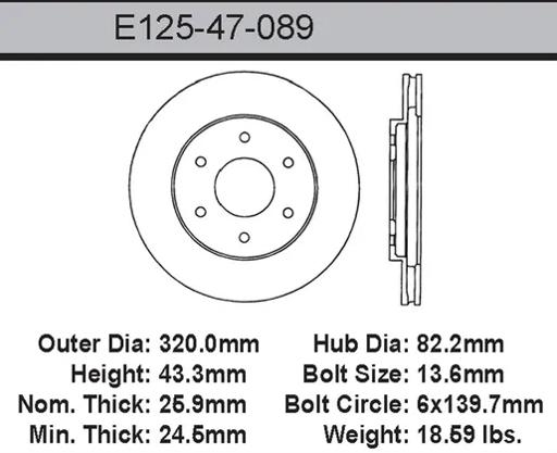 Bendix - BENE12547089 - E12547089