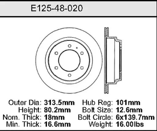 Bendix - BENE12548020 - E12548020