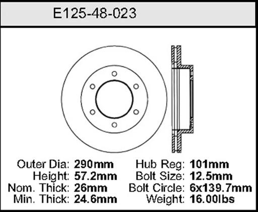 Bendix - BENE12548023 - E12548023