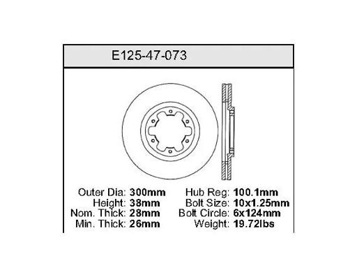 Bendix - BENE12547073 - E12547073