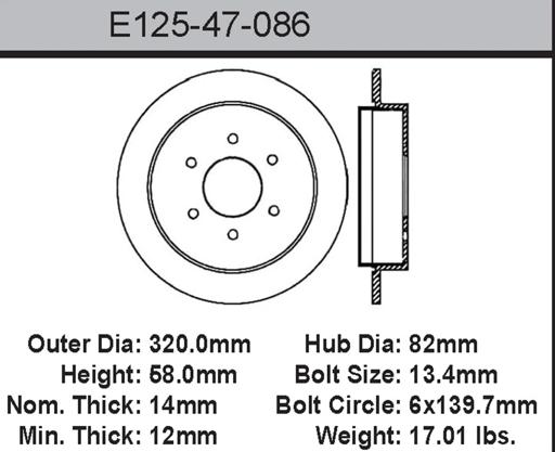 Bendix - BENE12547086 - E12547086
