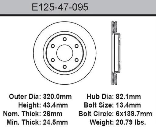 Bendix - BENE12547095 - E12547095