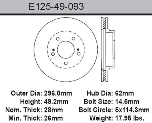 Bendix - BENE12549093 - E12549093