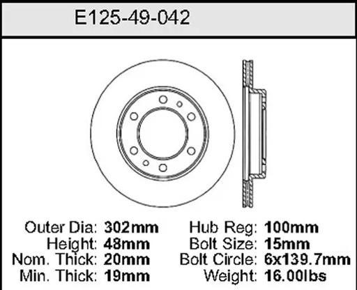 Bendix - BENE12549042 - E12549042