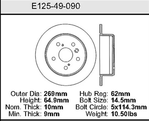 Bendix - BENE12549090 - E12549090