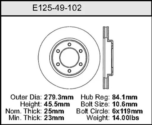 Bendix - BENE12549102 - E12549102