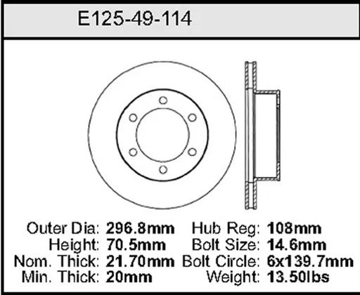 Bendix - BENE12549114 - E12549114
