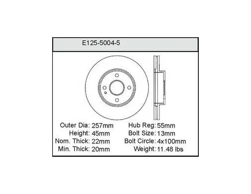 Bendix - BENE12550045 - E12550045