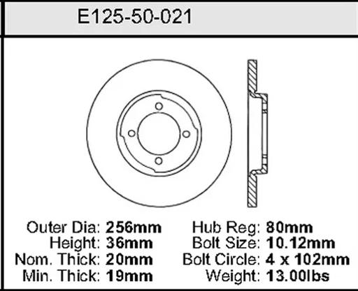 Bendix - BENE12550021 - E12550021