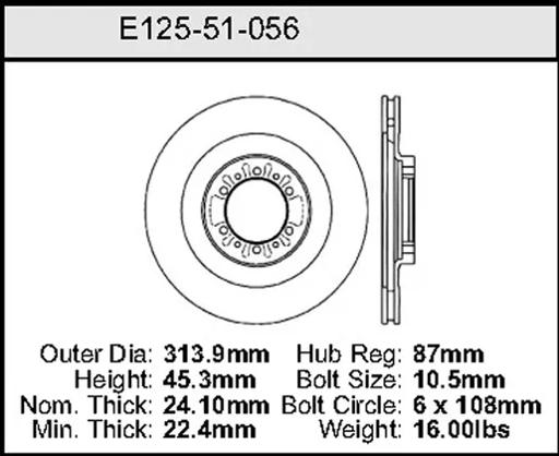 Bendix - BENE12551056 - E12551056