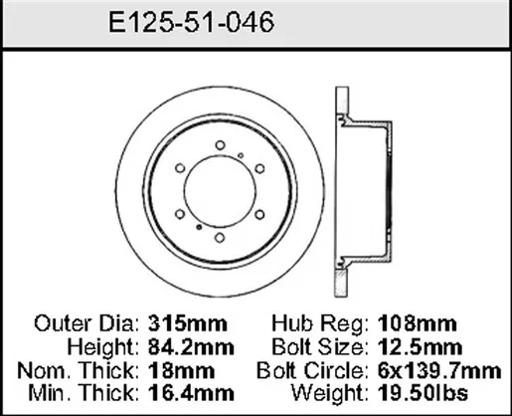 Bendix - BENE12551046 - E12551046