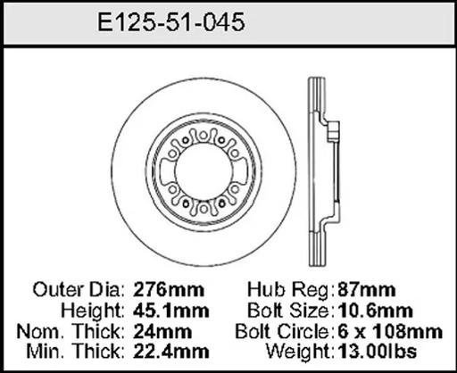Bendix - BENE12551045 - E12551045