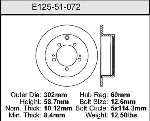 Bendix - BENE12551072 - E12551072