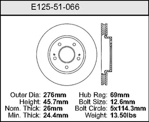 Bendix - BENE12551066 - E12551066