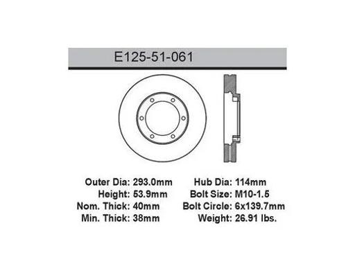 Bendix - BENE12551061 - E12551061