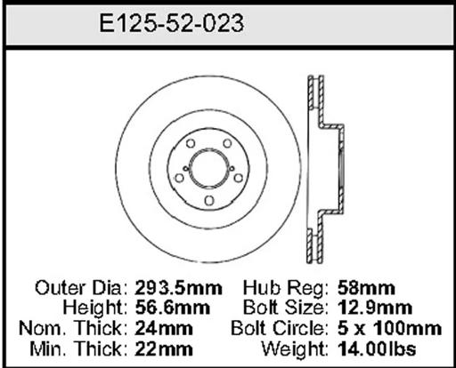 Bendix - BENE12552023 - E12552023