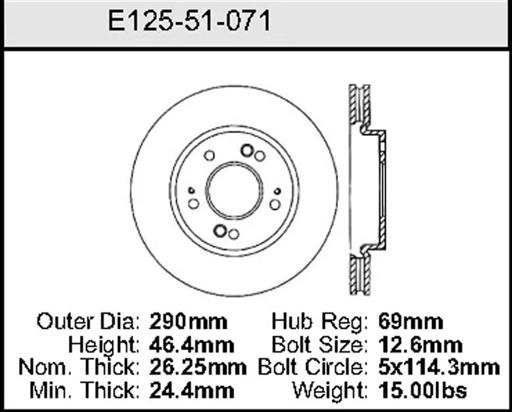 Bendix - BENE12551071 - E12551071