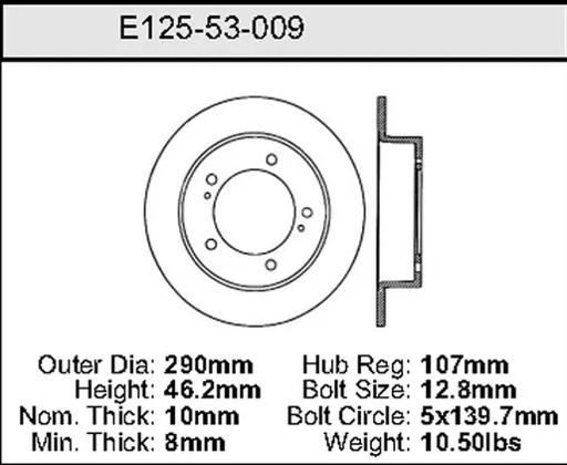 Bendix - BENE12553009 - E12553009