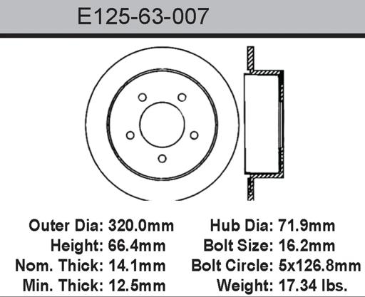 Bendix - BENE12563007 - E12563007