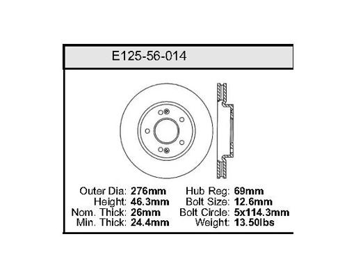 Bendix - BENE12556014 - E12556014