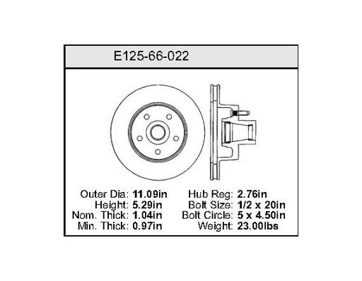 Bendix - BENE12566022 - E12566022