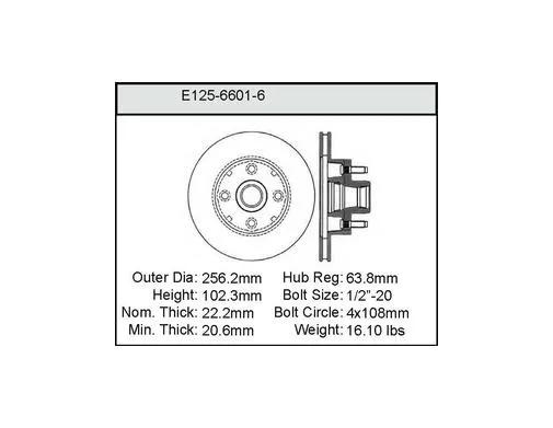 Bendix - BENE12566016 - E12566016