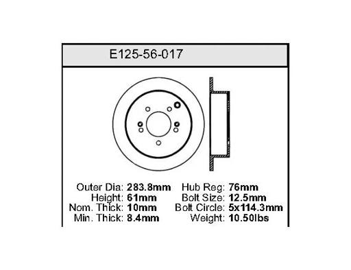 Bendix - BENE12556017 - E12556017