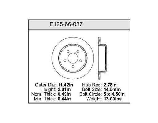 Bendix - BENE12566037 - E12566037