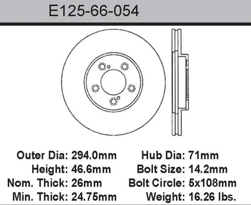 Bendix - BENE12566054 - E12566054