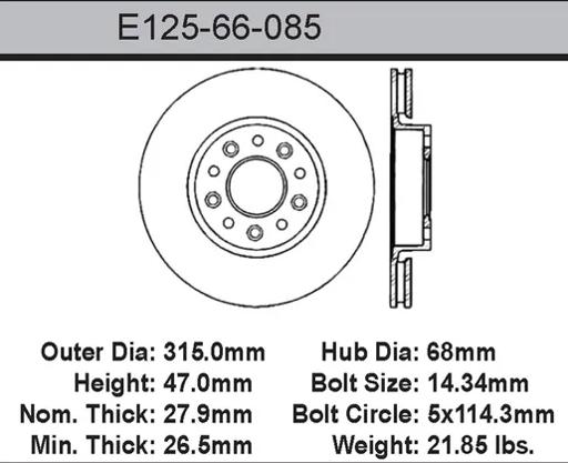 Bendix - BENE12566085 - E12566085