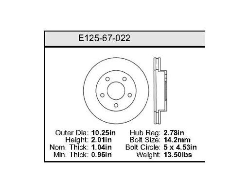 Bendix - BENE12567022 - E12567022