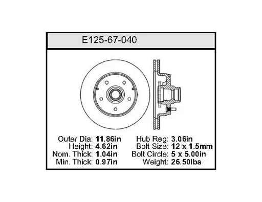 Bendix - BENE12567040 - E12567040