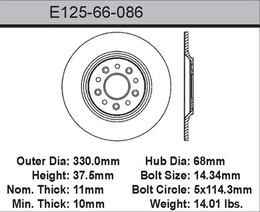 Bendix - BENE12566086 - E12566086