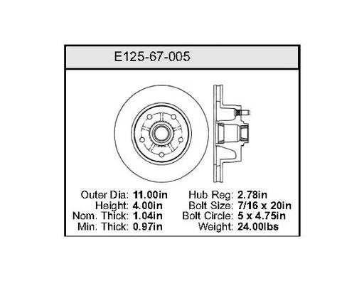 Bendix - BENE12567005 - E12567005