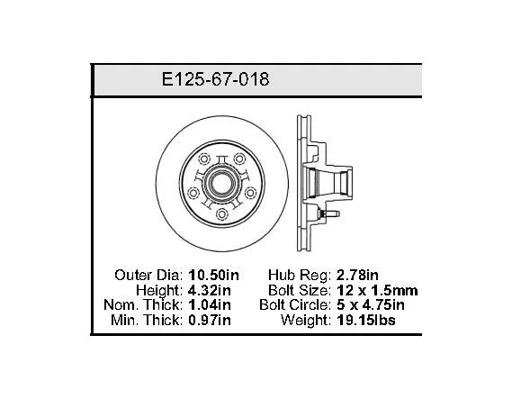 Bendix - BENE12567018 - E12567018