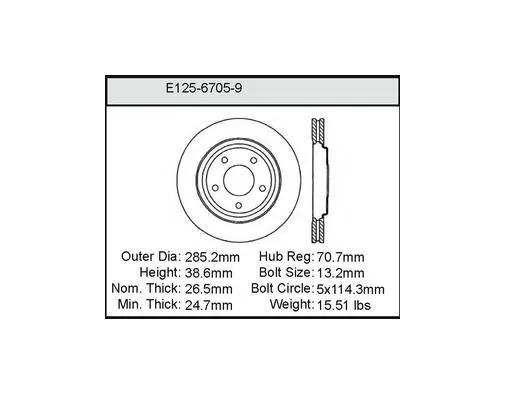 Bendix - BENE12567059 - E12567059