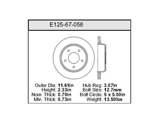 Bendix - BENE12567058 - E12567058