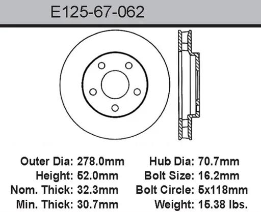 Bendix - BENE12567062 - E12567062