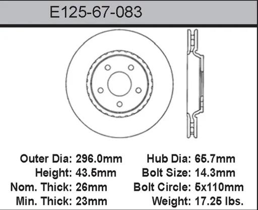 Bendix - BENE12567083 - E12567083