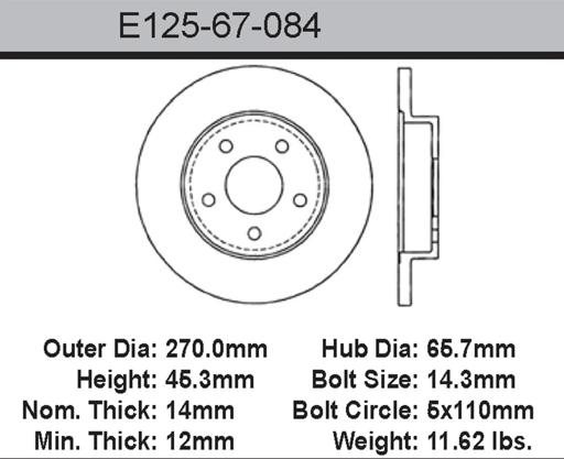 Bendix - BENE12567084 - E12567084