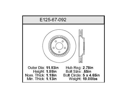 Bendix - BENE12567092 - E12567092