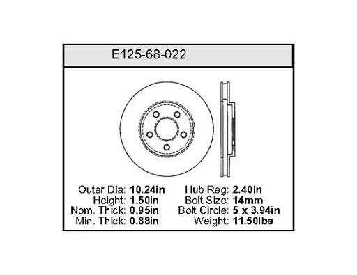 Bendix - BENE12568022 - E12568022
