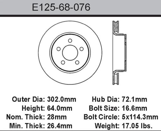 Bendix - BENE12568076 - E12568076