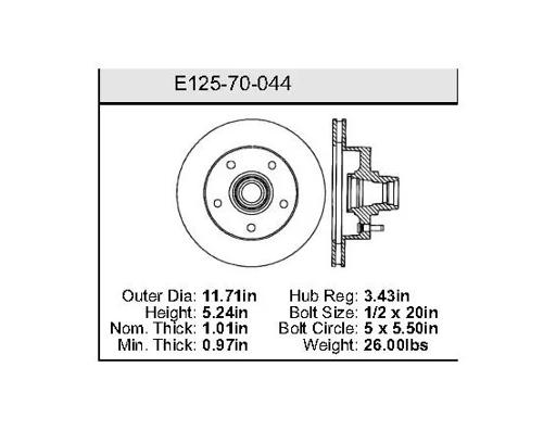 Bendix - BENE12570044 - E12570044