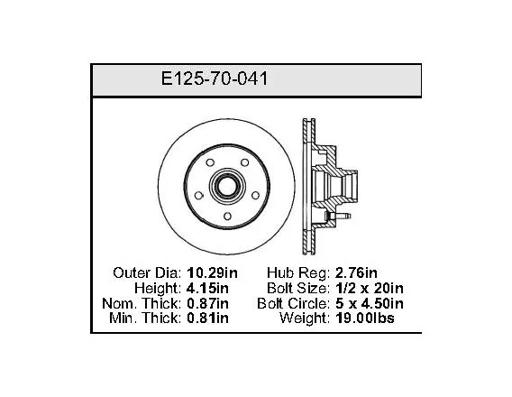 Bendix - BENE12570041 - E12570041